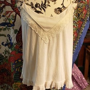 Cream American Eagle Tank